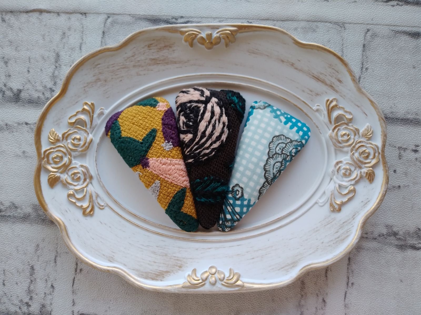 ミナペルホネン ハンドメイド パッチンピン アクセサリー ミナ