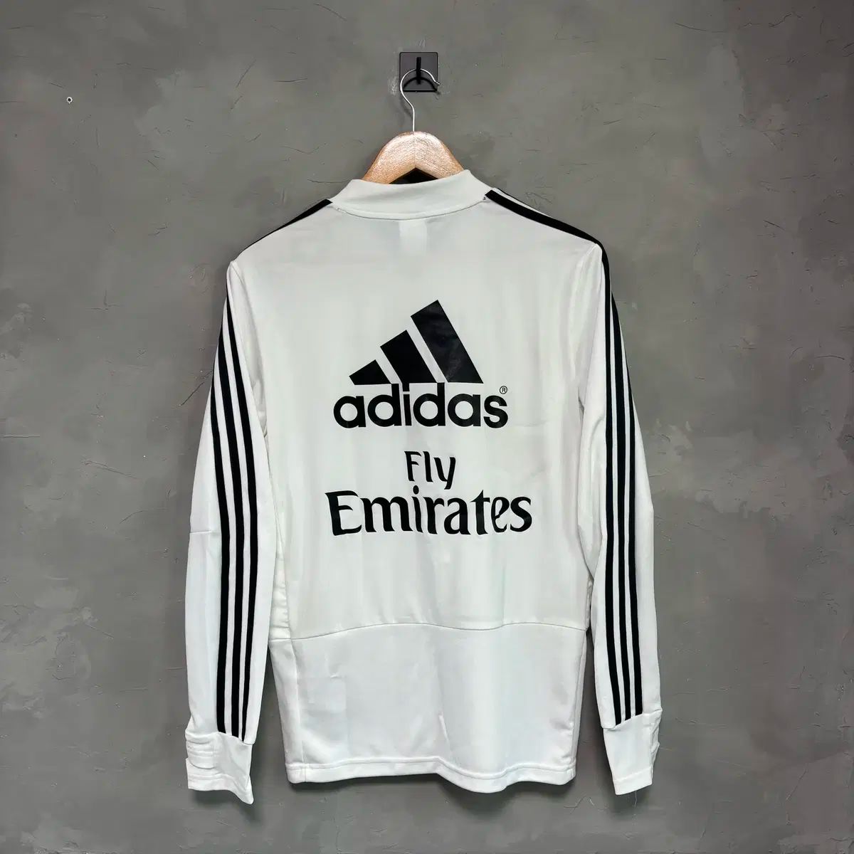 レアルマドリード トレーニングトップ L 白 adidas アディダス 長袖