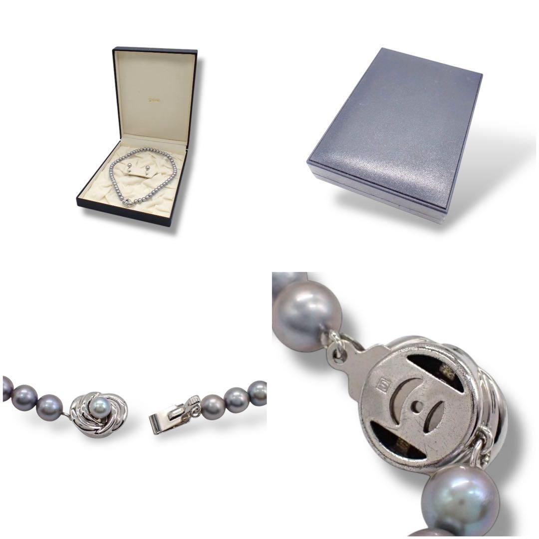 保証書 タサキ あこや 真珠 7.0-7.5 ネックレス イヤリング 3658