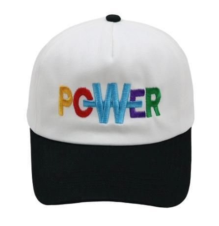 超人気】G-DRAGON風 カラフル刺繍キャップ POWERデザイン - メルカリ
