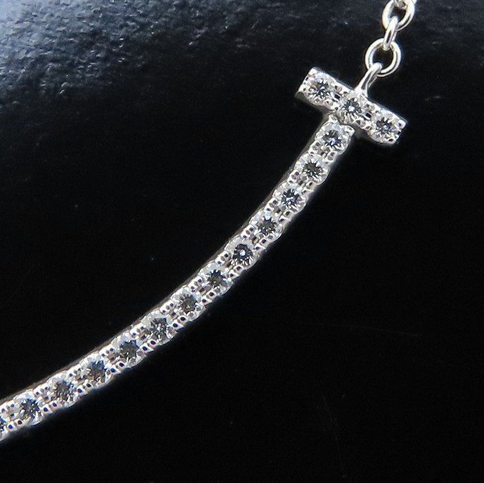 TIFFANY&Co. ティファニー Tスマイル ネックレス スモール  