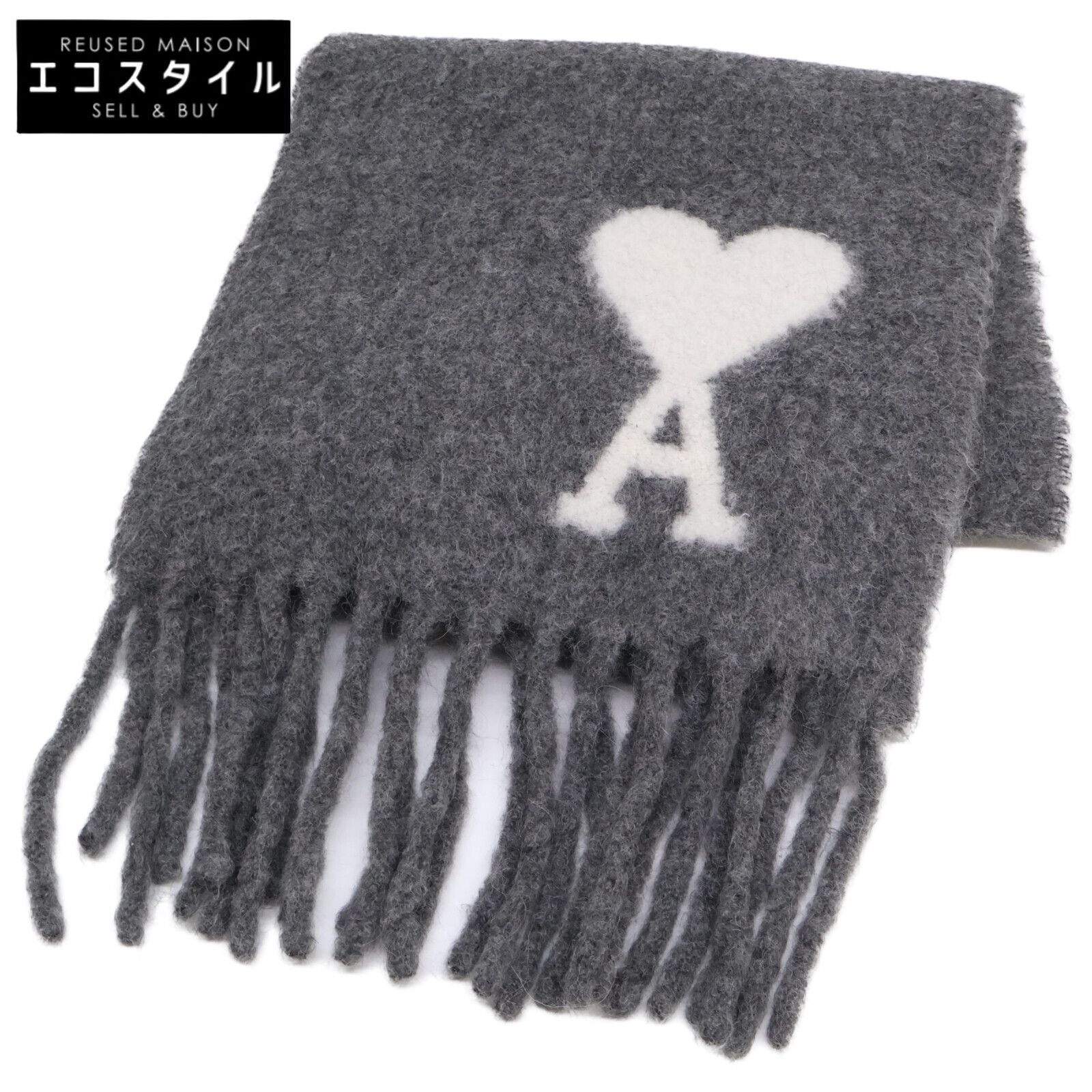 【AMI PARIS】 アミ パリス ハートロゴ アミ パリス AMI PARIS UKR906.363 キーリング AMI DE COEUR