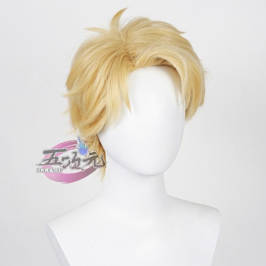 高品質 人気 三分妄想 鬼滅の刃 コスプレ 我妻善逸 ウィッグ お買い得
