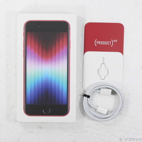 iPhone SE 第3世代 レッド 64GB SIMフリー 中古美品 iPhone SE（第3世代） iPhoneSE3 64GB RED SIMフリー 中古