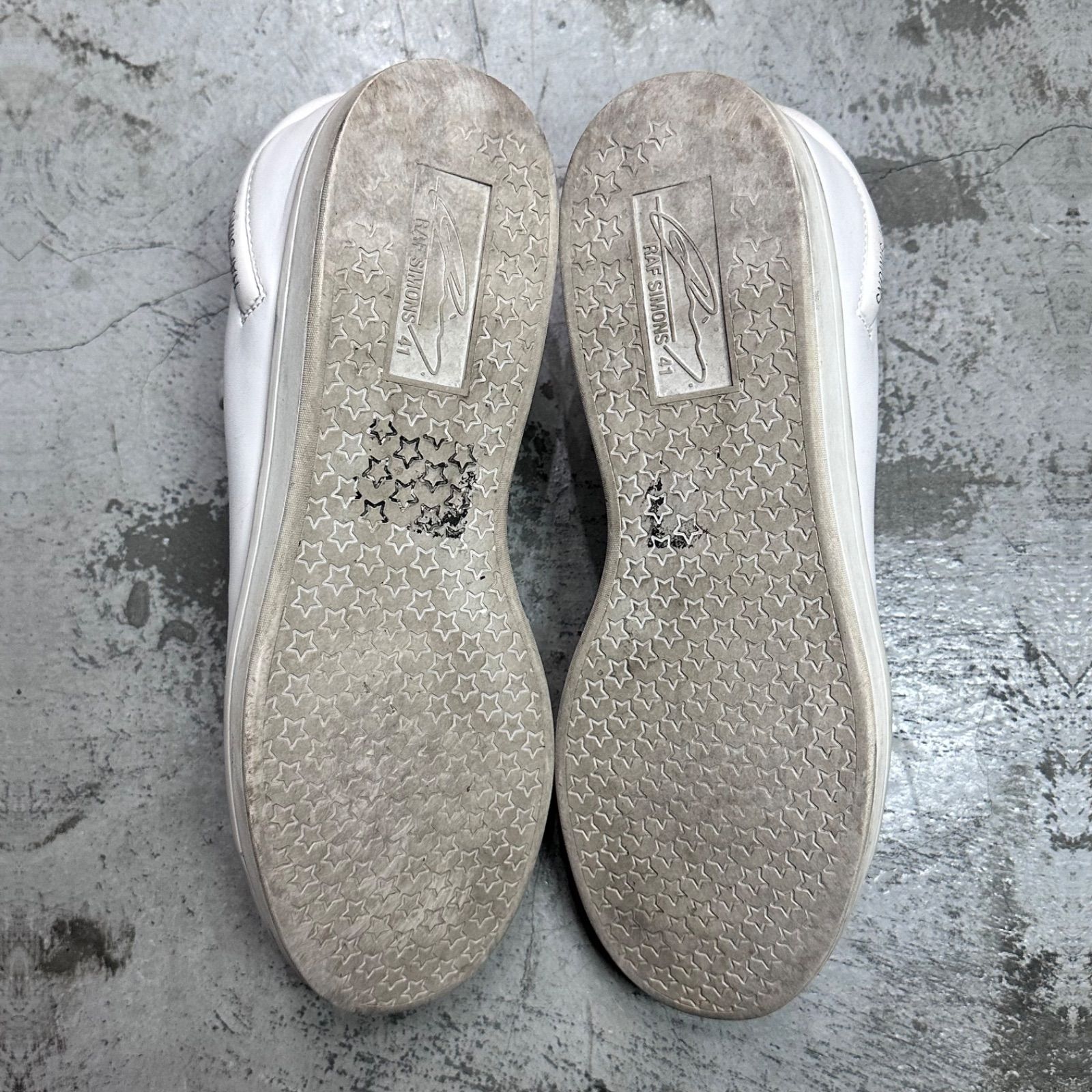 RAF SIMONS RUNNER ORION レザースニーカー ローカットシューズ 