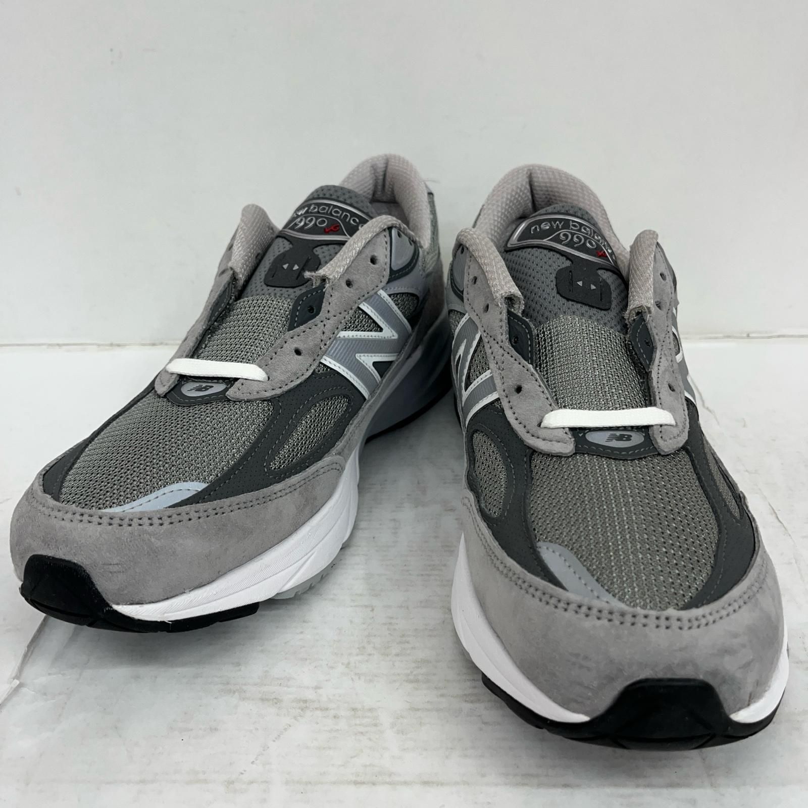 加古川店 NEW BALANCE | ニューバランス スニーカー 990V6 Heel Logo NB M990GL6 グレー 28.5cm 126