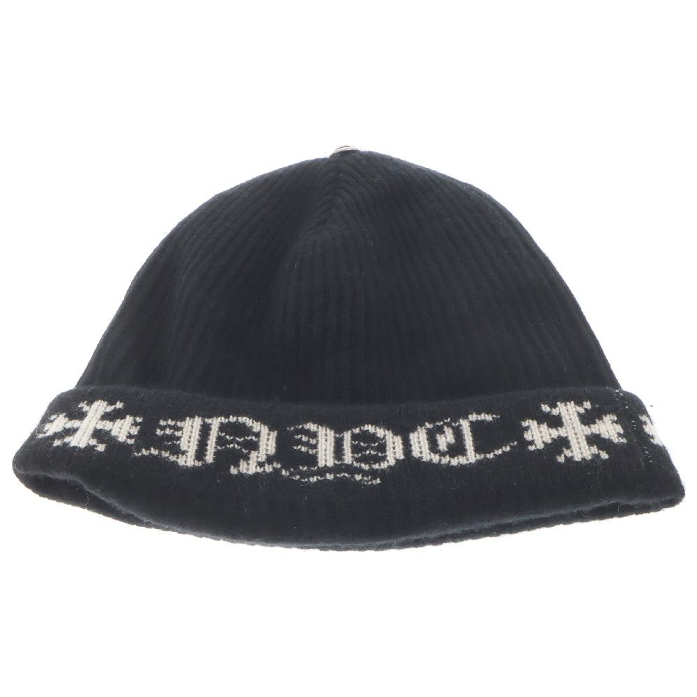 CHROME HEARTS／BIG DADDY ビーニー ニットキャップ 黒
