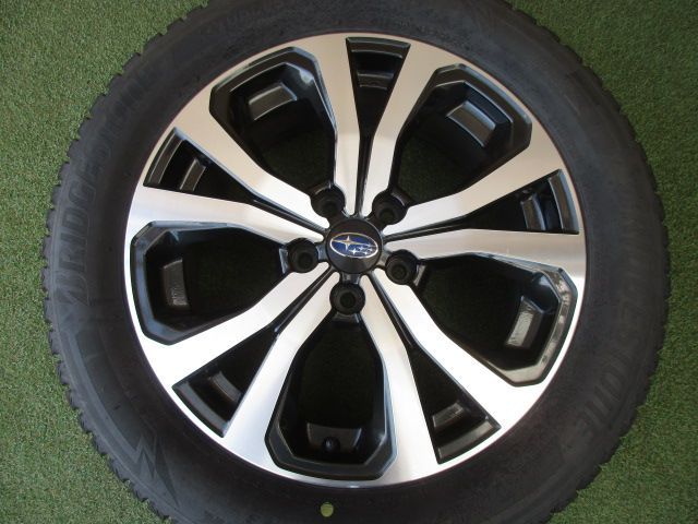 【中古】　送料込み　スバル純正　フォレスター　225/55R18　スタッドレスタイヤ４本SET