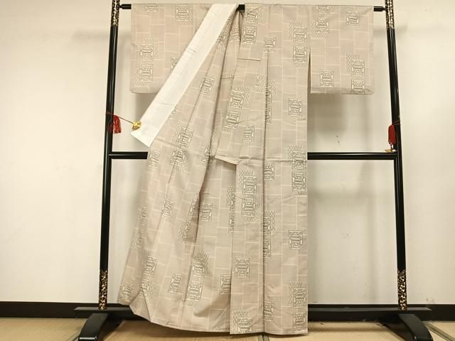 平和屋着物■上質な紬　舞飛翔　反端付き　逸品　未使用　BAAJ9497my 平和屋着物▽上質な紬 単衣 成り物 正絹 逸品 CAAQ8953vf 平和屋