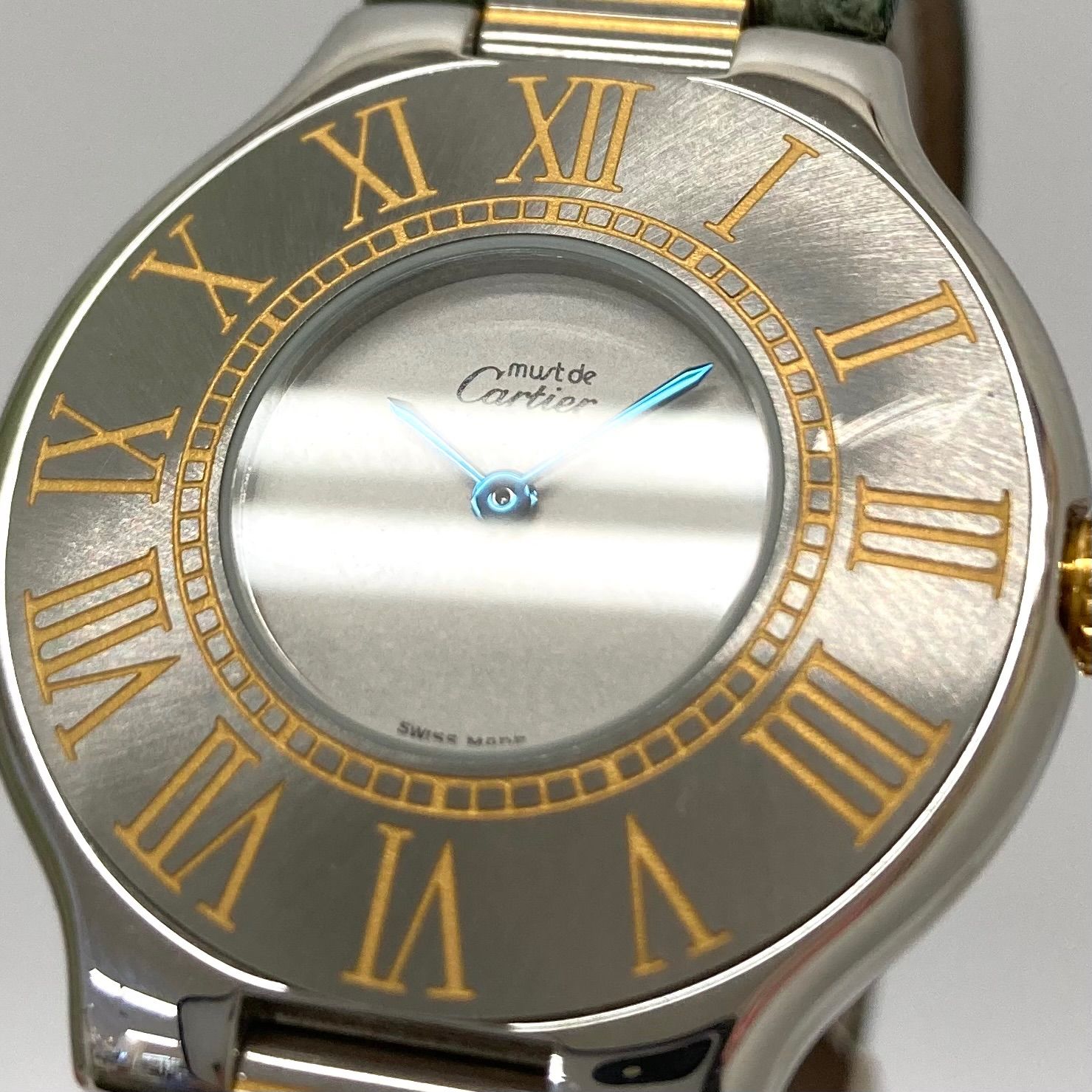 レディース Cartier マスト21 ヴァンテアン クォーツ SS