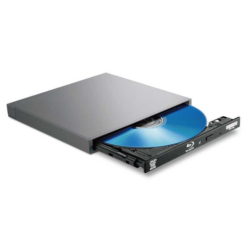 【新品 未使用 未開梱】エレコム　ELECOM　外付け ブルーレイドライブ BD/DVD/CD USB 3.2 Gen1 Type-Cケーブル付属 バスパワー M-DISC/BDXL対応 グレー　LBDPWB6U3CMGY