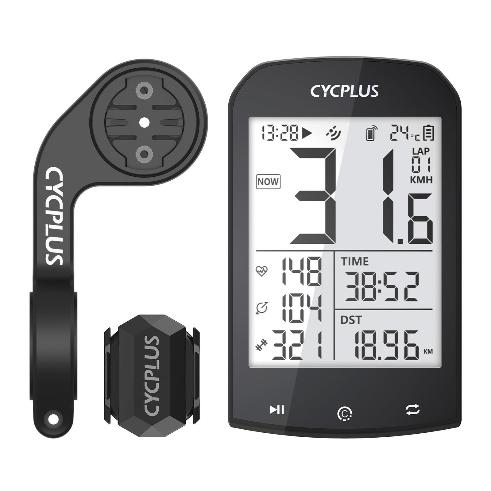 在庫処分 CYCPLUS GPSサイクルコンピュータ-ケイデンス＆スピードセンサー-マウント M1Z1C3 2025