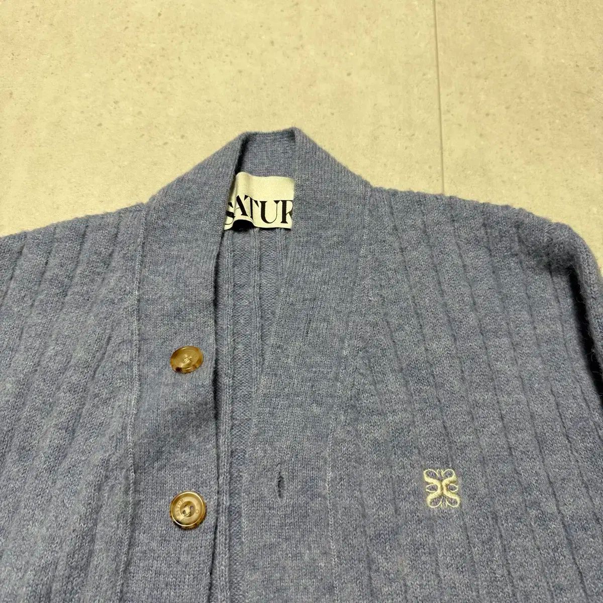 SATUR セター オーバーサイズ アルパカ ブラッシュ カーディガン USTAUSTRALIA_COM_AU
