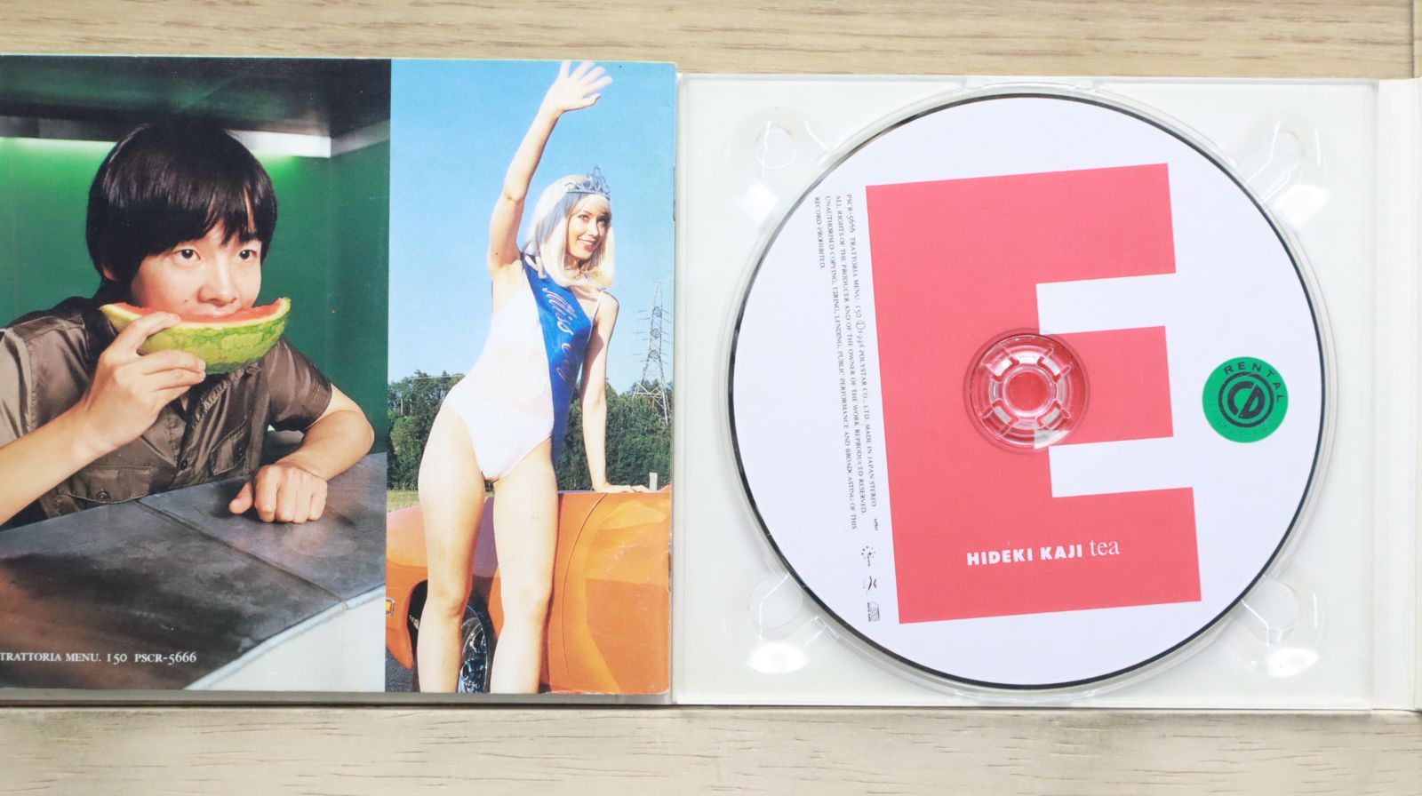 稀少限定盤 レコード + ブックレット〔 カジヒデキ - Tea 〕渋谷系 稀少限定盤 レコード + ブックレット〔 カジヒデキ - Tea 〕渋谷