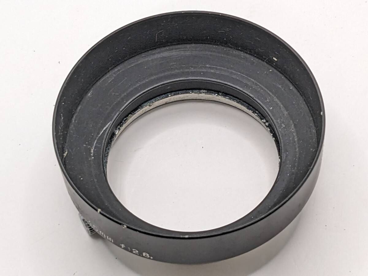 ☆良品☆ Canon 純正メタルフード 皮ケース付き for 50mm f:1.8