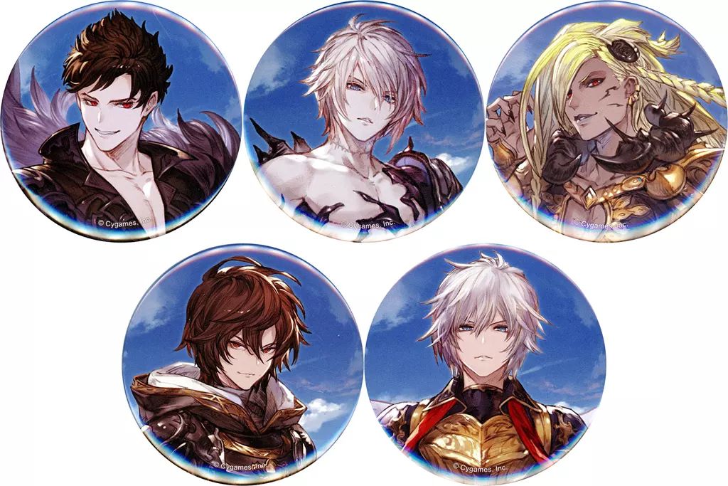 グラブル ベリアル どうして空は蒼いのか 000缶バッジ 23+10個 セット 中古】バッジ・ビンズ 000 -どうして空は蒼いのか Part.III
