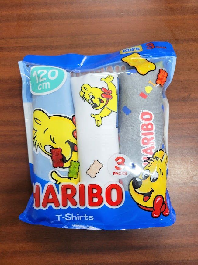 新品未開封HARIBOハリボーTシャツ110～130サイズ/KIDS