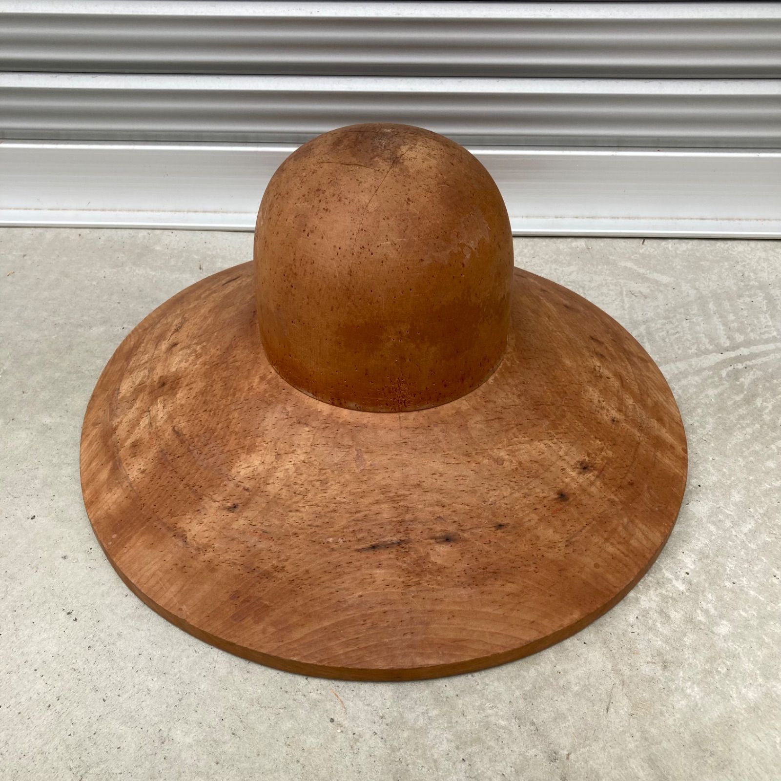 帽子 木型 クラウン 下がりブリム 2点セット 57cm