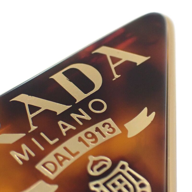 中古】プラダ PRADA プレックス×メタルバレッタ 1IF169 ヘア