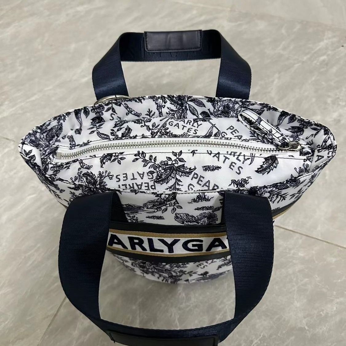 PEARLY GATES ゴルフバッグ ネイビー PEARLY GATES ゴルフキャディ