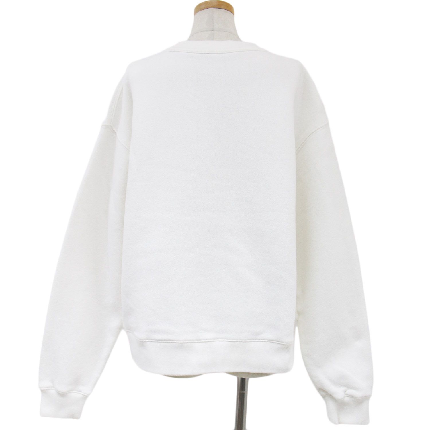 アレキサンダーワン　alexander wang スウェット　白　S alexander wang - 【ラスト1点】 CREWNECK SWEATSHIRT WITH GRAPHIC