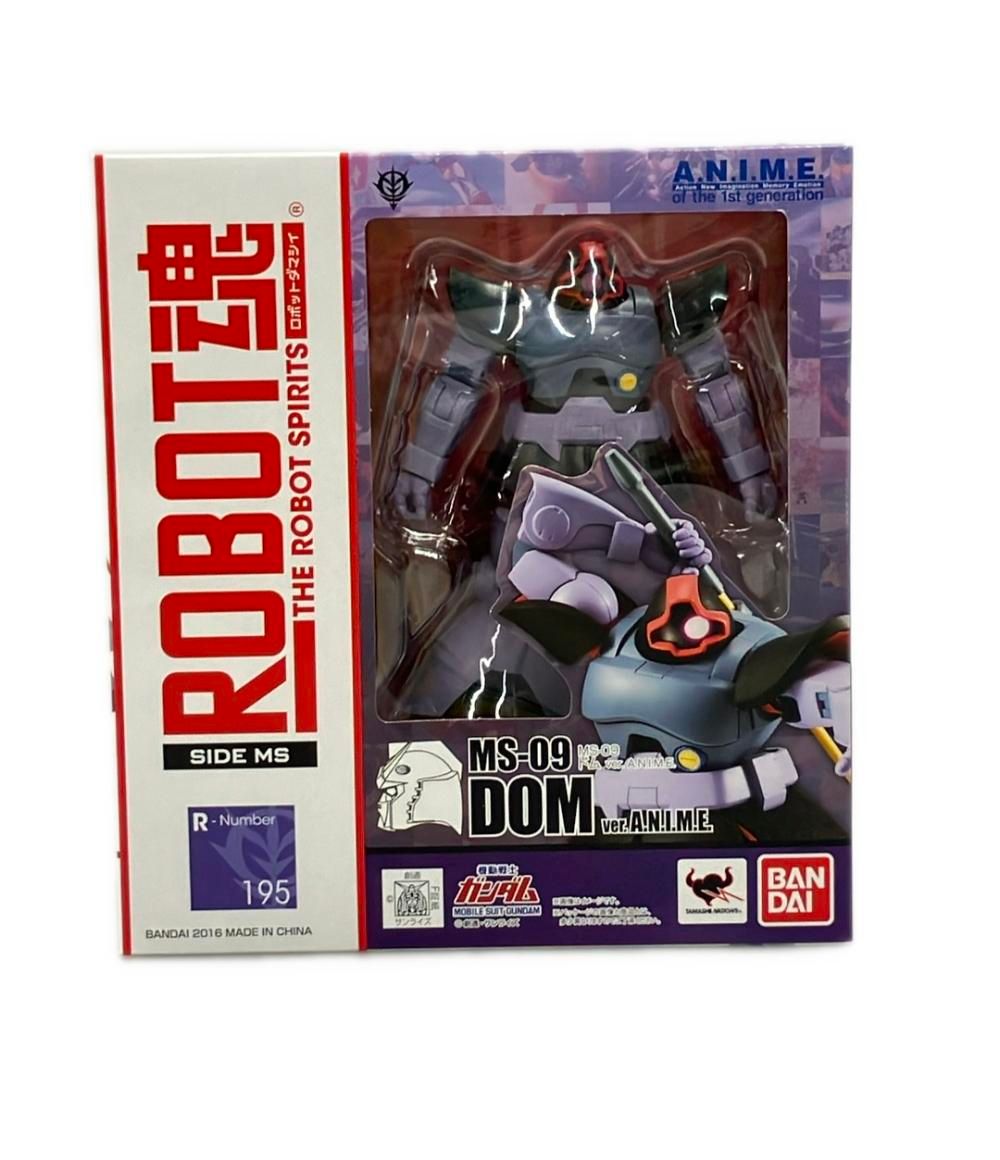 【中古】 美品 ROBOT魂 機動戦士ガンダム 195 MS-09ドム ver.A.N.I.ME. バンダイ フィギュア 美品 ROBOT魂 機動戦士ガンダム 195 MS-09ドム ver.A.N.I.ME