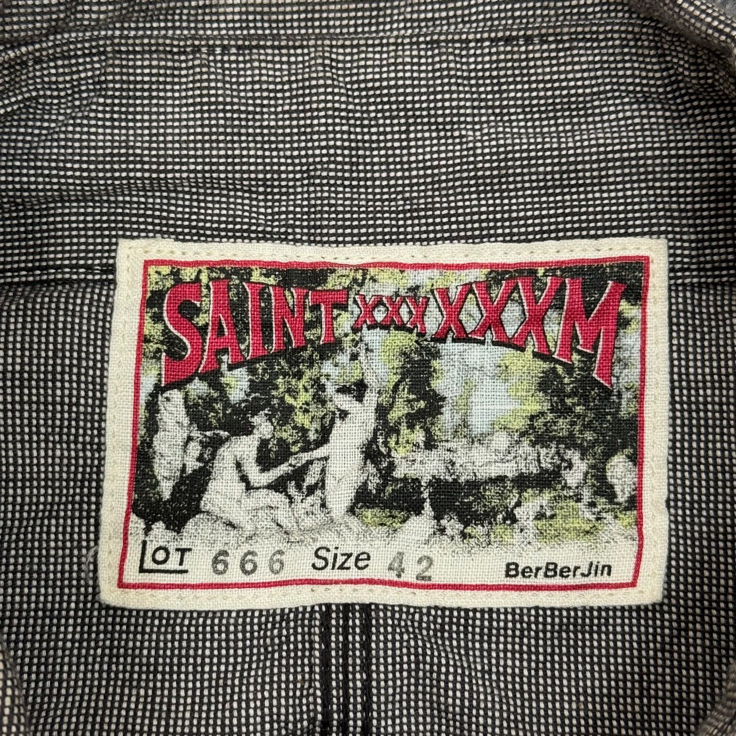 SAINT MICHAEL × BerBerJin 24AW STRIPE BB_DENIM JKT コラボ SAINT MICHAEL × BerBerJin 24AW STRIPE BB_DENIM JKT コラボ