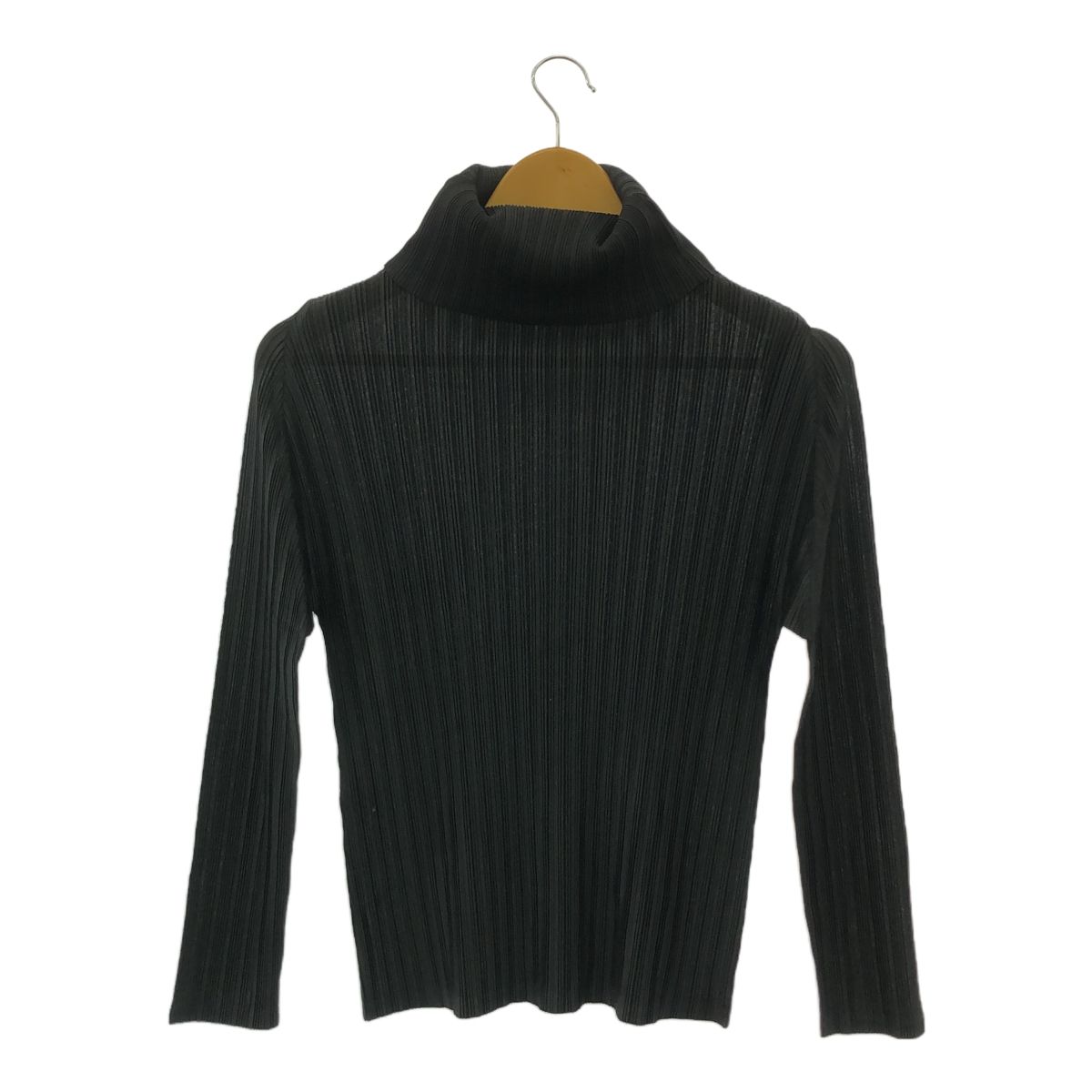プリーツプリースリブ編みハイネック PLEATS PLEASE ISSEY MIYAKE プリーツ プリーズ イッセイミヤケ RIB