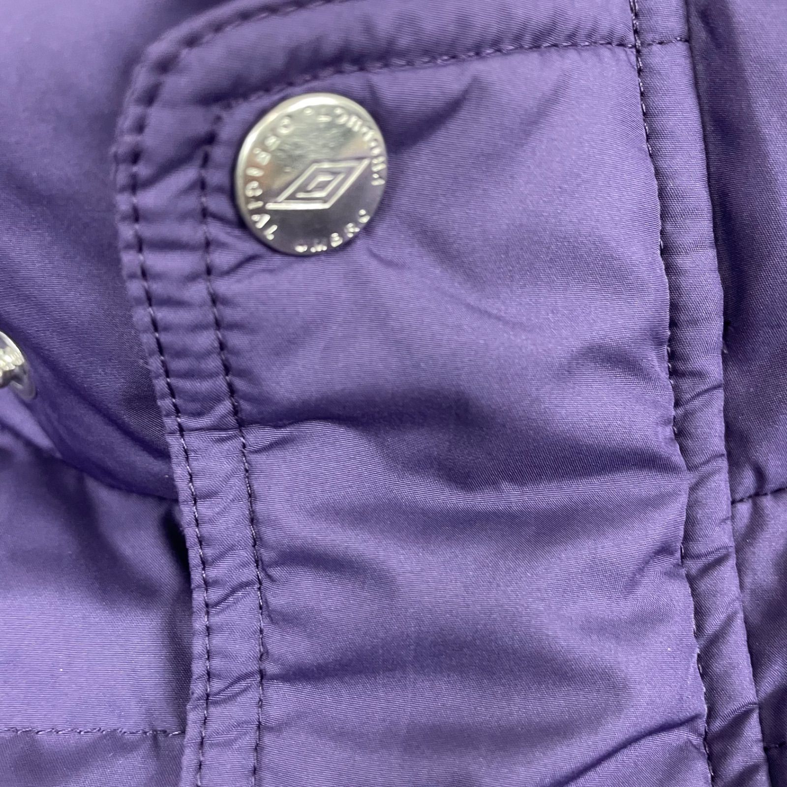 UMBRO アンブロ ダウンベンチコート パープル ダウンジャケット 150
