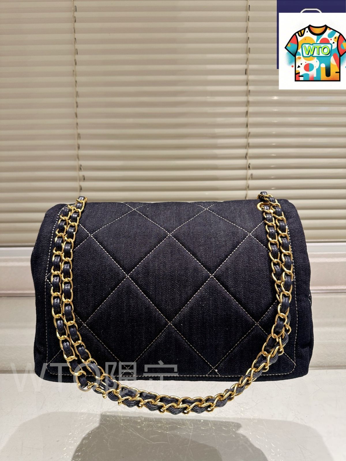 今日特価】Chanel シャネル デニム トートバッグ 菱格・ダブルC