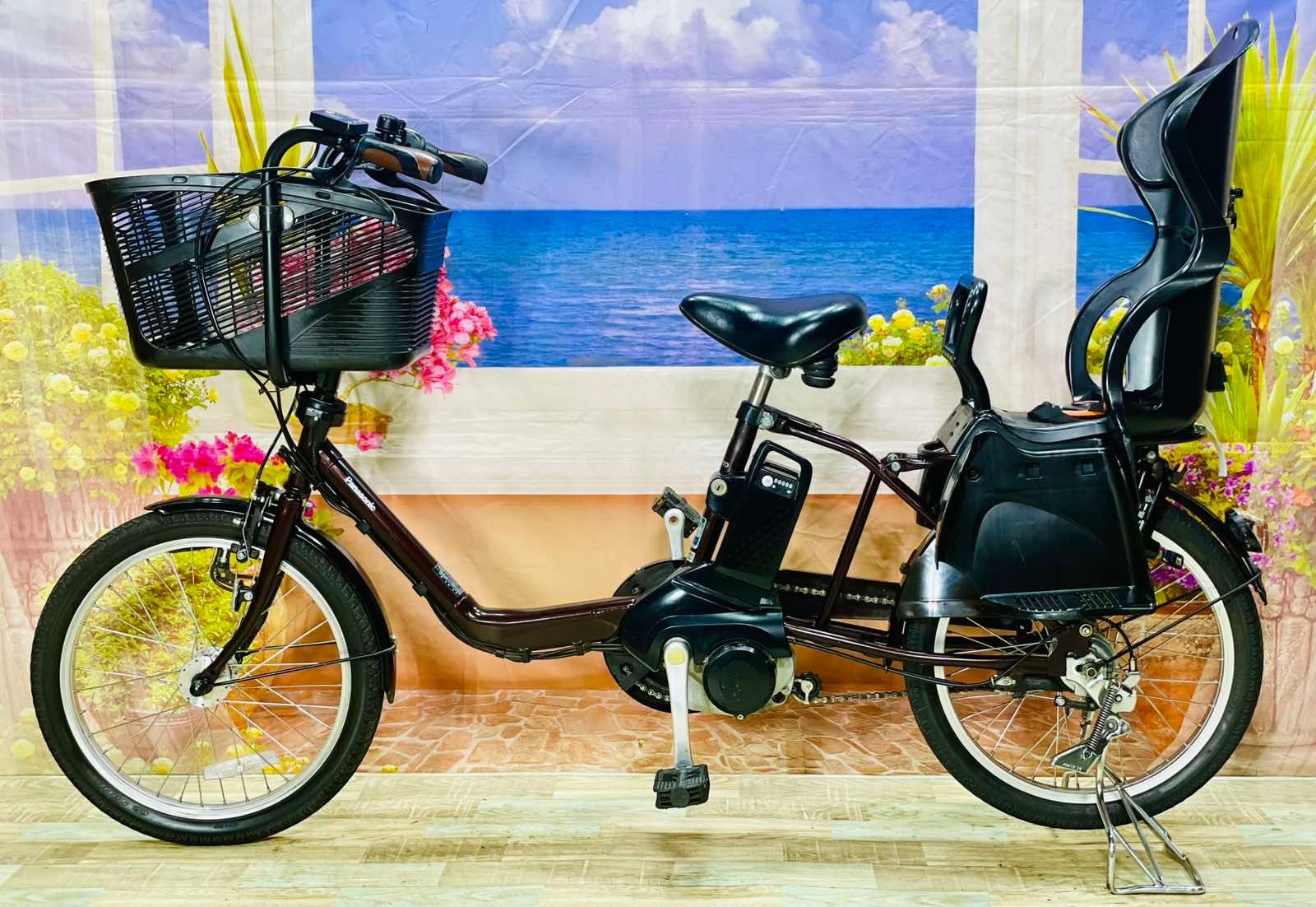 超特価！ギュット⭐️12AHパナソニック子供乗せ電動アシスト自転車