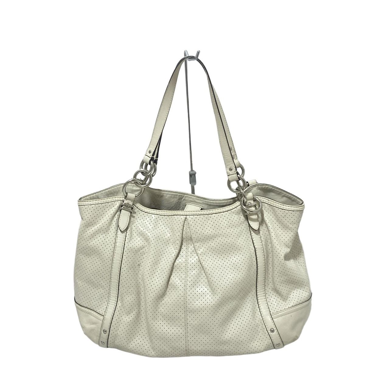 2411-88｜美品｜コーチ トートバッグ レザー アイボリー COACH(コーチ) トートバッグ - 16227 アイボリー レザー - メルカリ