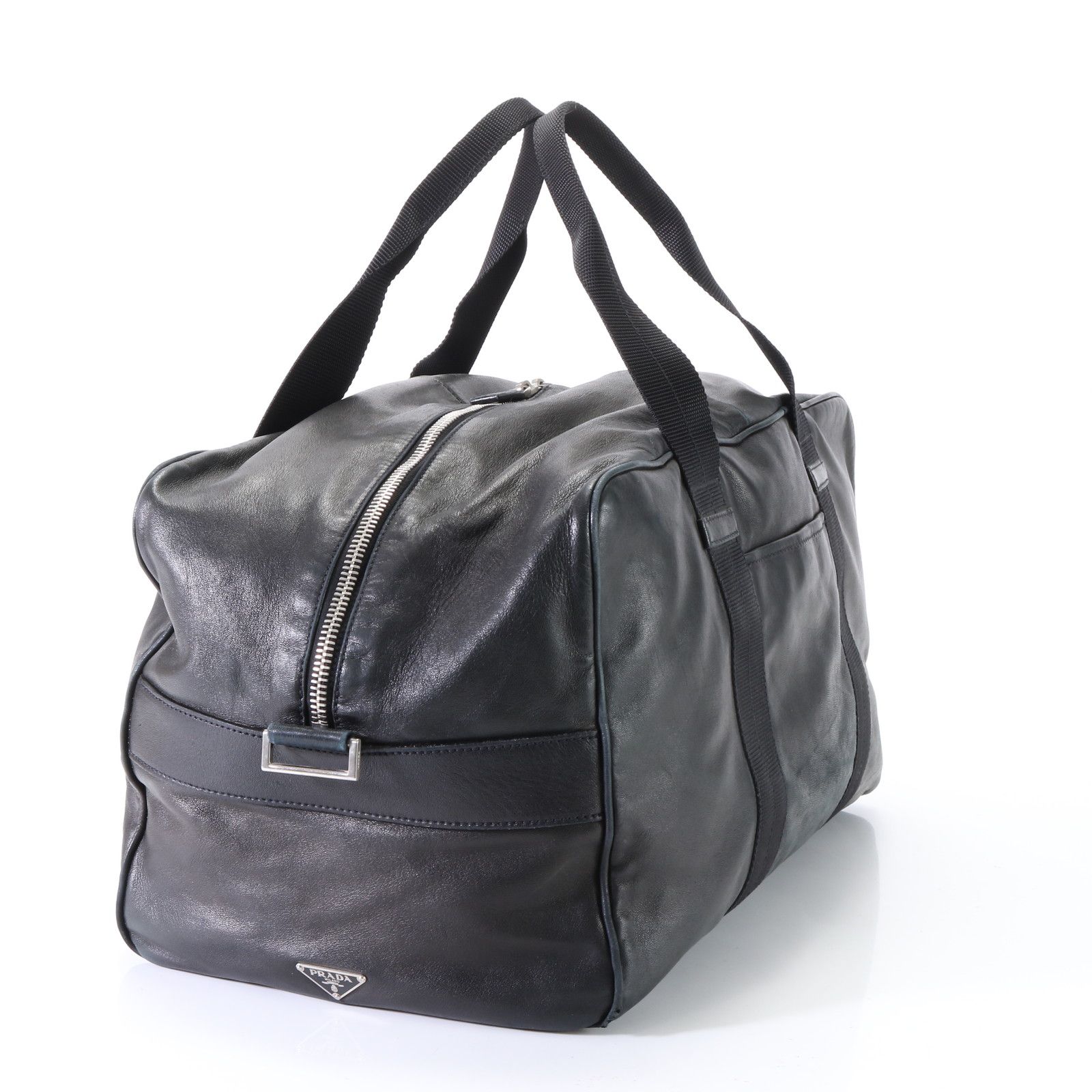 KENJI AMADANA☆レザーボストンバッグ BAGTTERY バッテリー