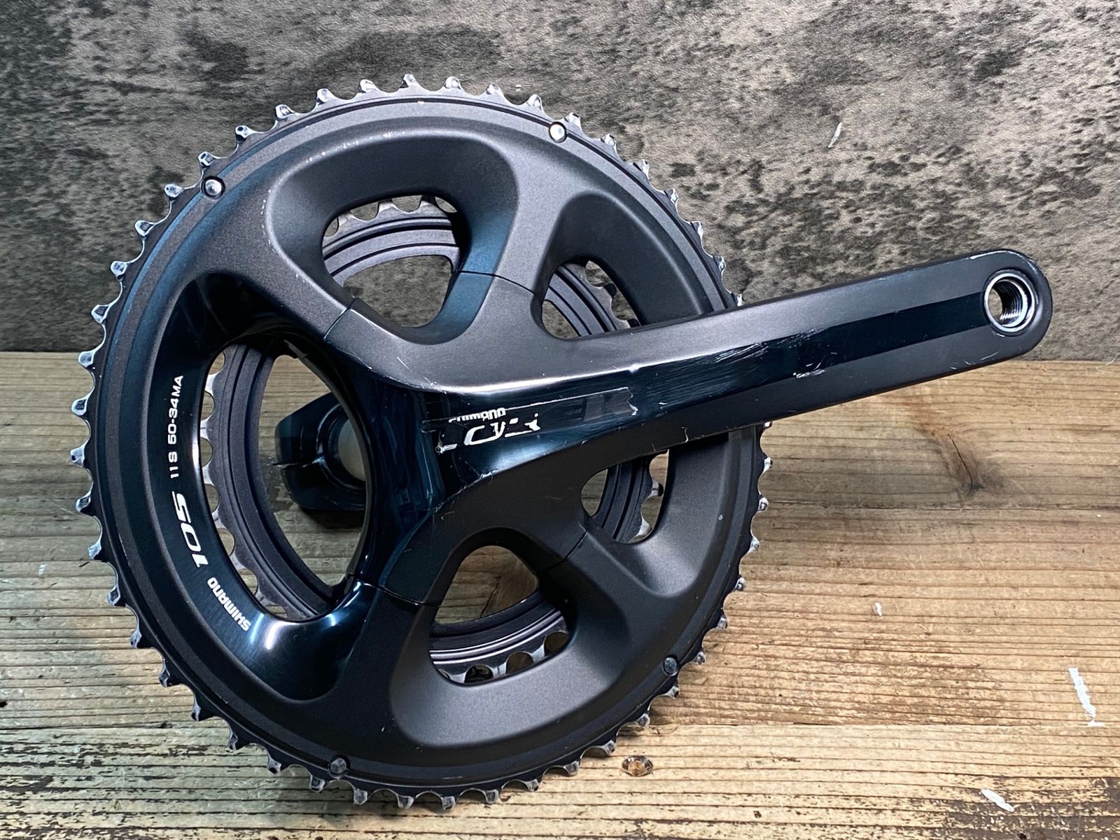 JM077 シマノ SHIMANO 105 FC-5800 クランクセット 175mm 50|34T