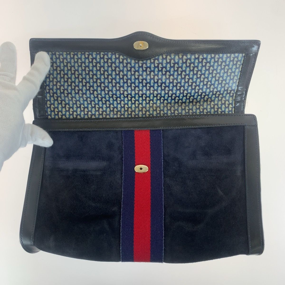 GUCCI グッチ オールドグッチ シェリーライン インターロッキング 