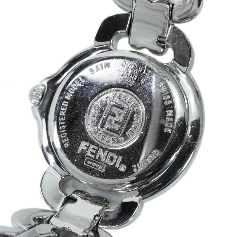 フェンディアナログ腕時計 シルバー FENDI アナログ腕時計 orologi ステンレススチール製 シルバー