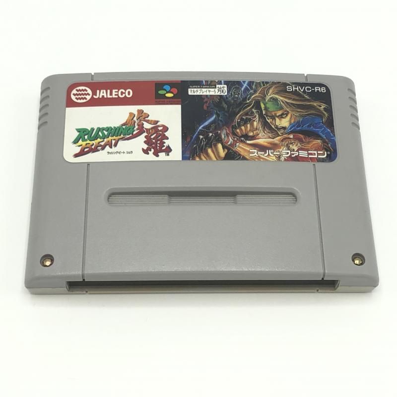 【中古】ジャレコ ラッシングビート修羅 スーパーファミコンソフト RUSHING BEAT【本体のみ】[10]