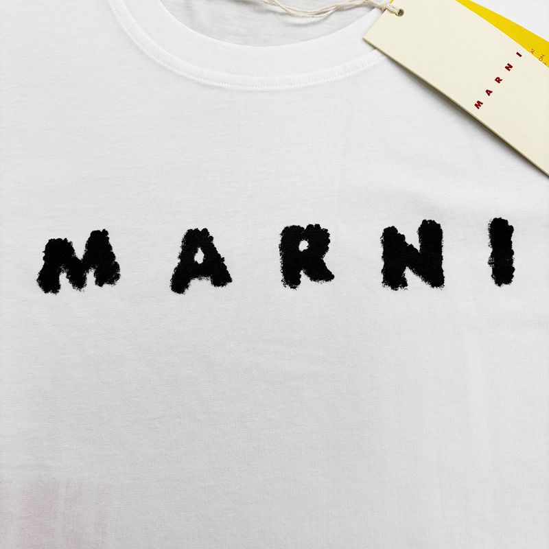 Tシャツ・カットソー MARNI Women Tops THJE0293P8USCX42 SLW01 WHITE 2025春夏物モデル】MARNI マルニ THJE0293P8 USCX42 SLW01