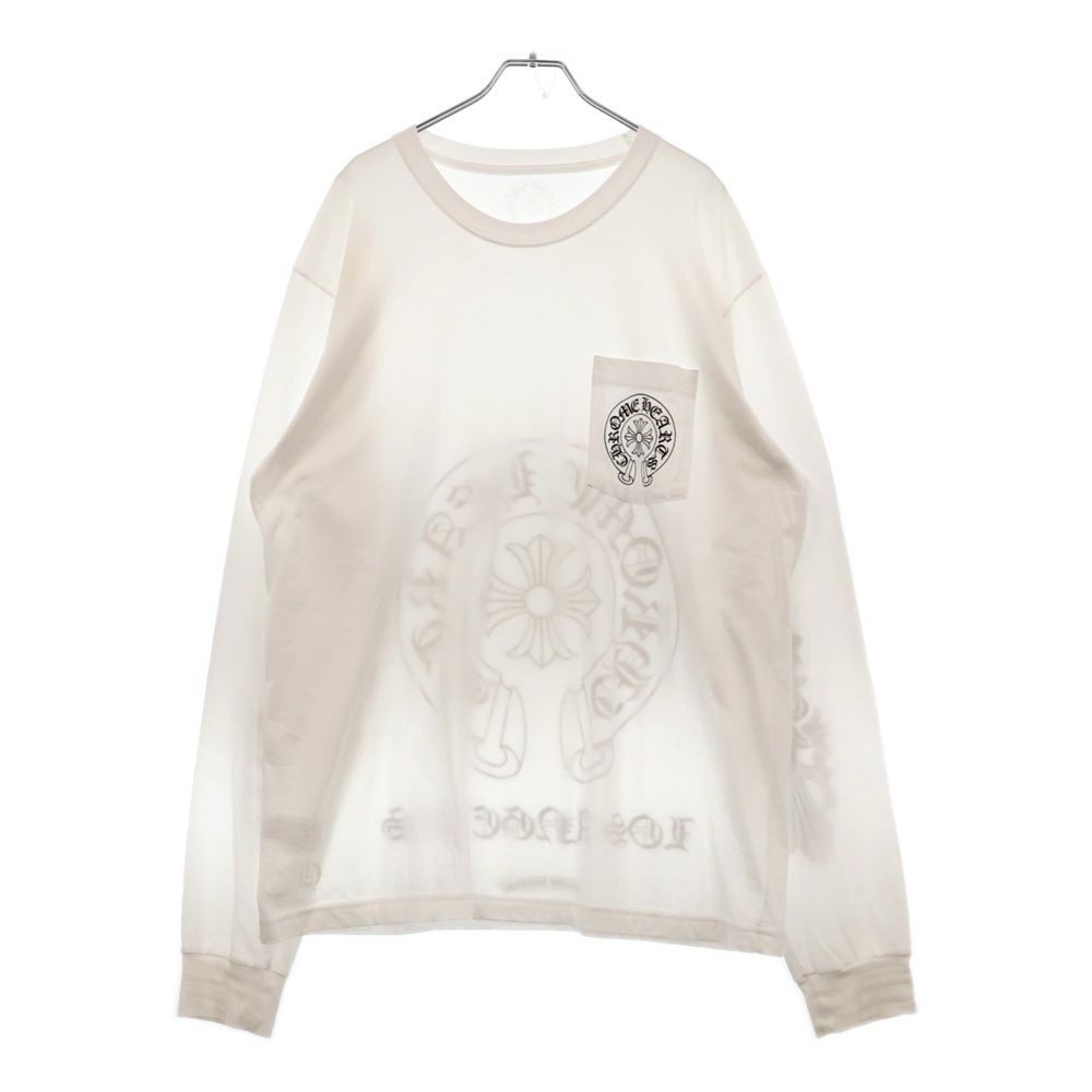 Chrome Hearts - CHROME HEARTS ロンT ホワイト ホースシュー