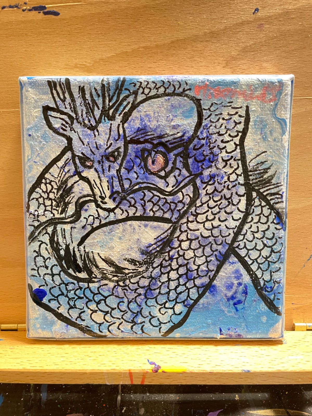アート作品/絵画/原画/ドローイング/抽象画/トラ アート作品/絵画/原画/ドローイング/抽象画/トラ アート・写真