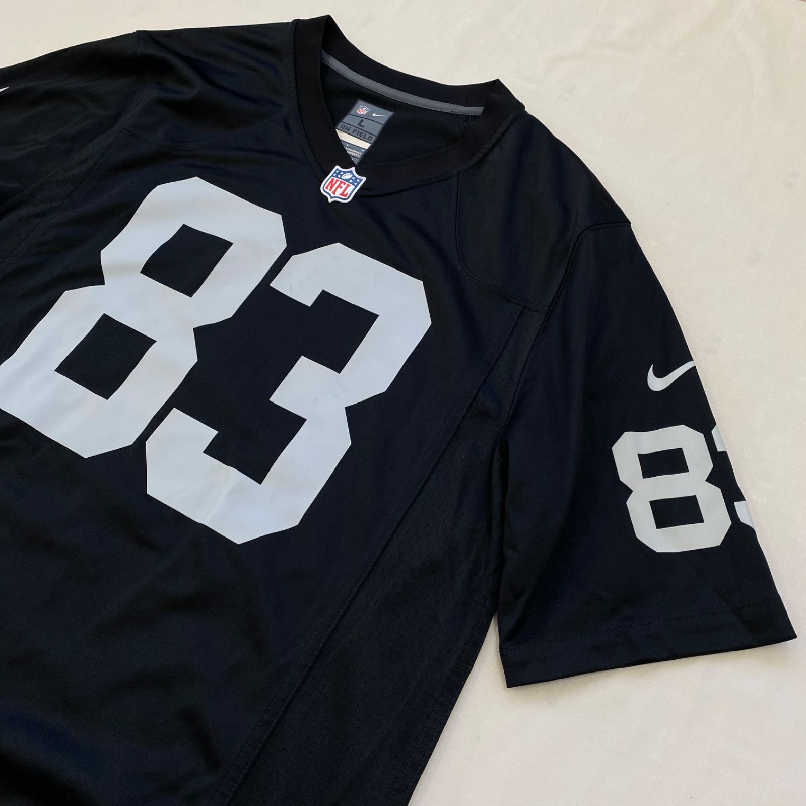 Nike NFLラスベガス・レイダース ユニフォーム 古着83番