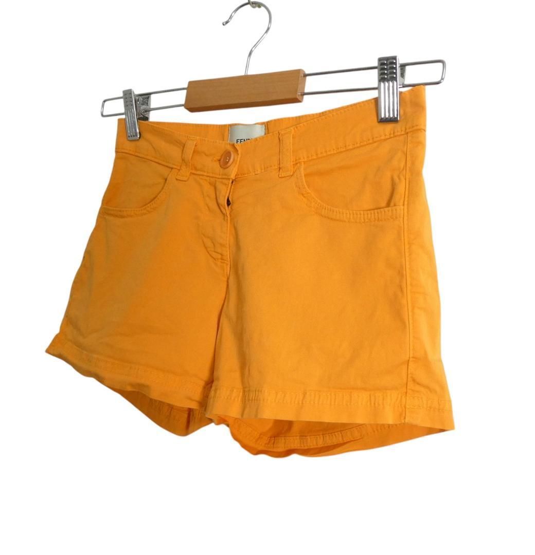 美品 FENDI フェンディ サイズ8A 約130㎝ キッズ コットン ロゴ