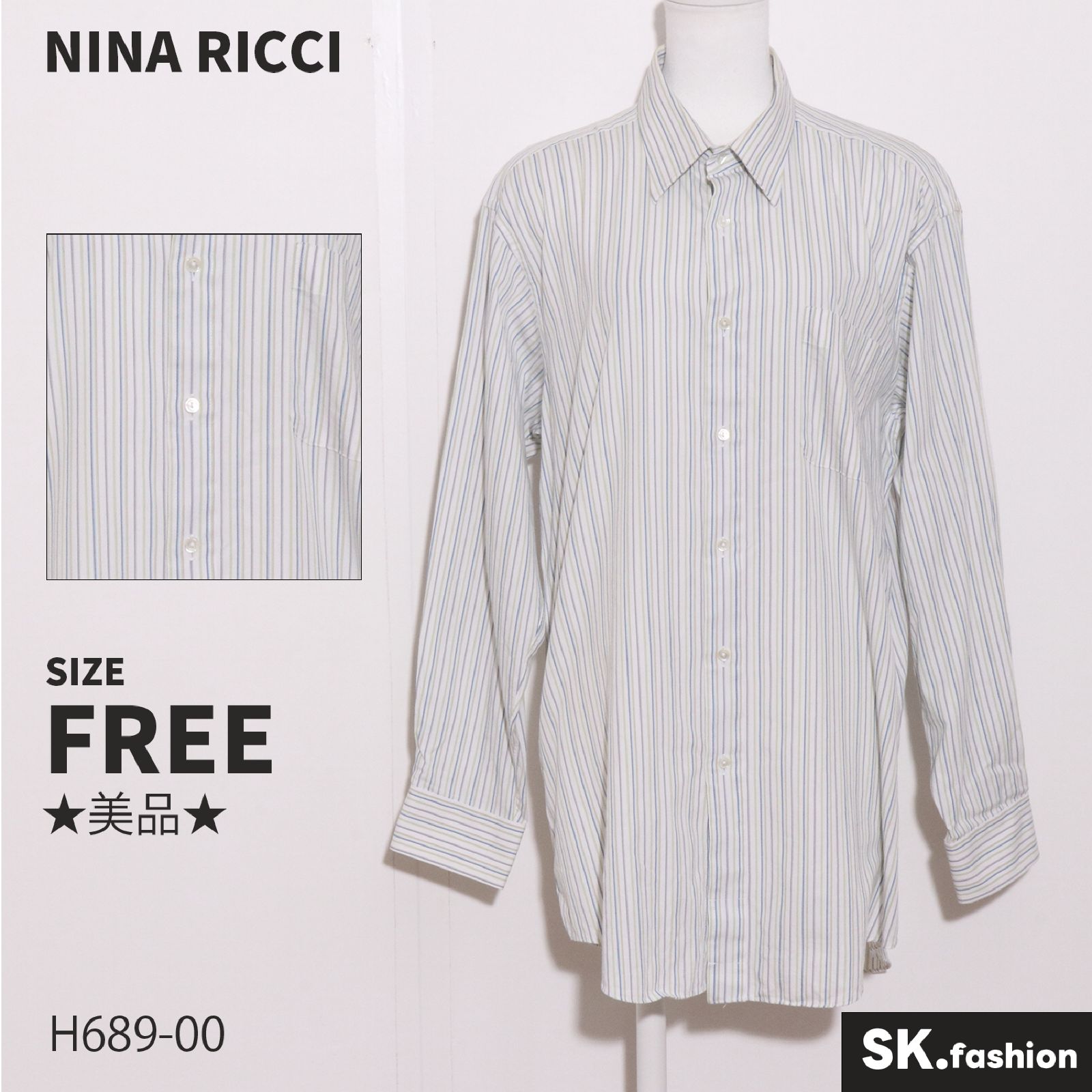 ☆美品☆ NINA RICCI ニナリッチ トップス シャツ 長袖