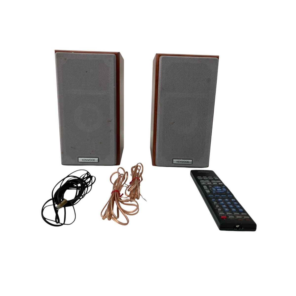 KENWOOD RD-UDA55 LS-UDA77-M CDデッキ 2way スピーカー システム コンポ 音響機器 ケンウッド ジャンク Z10361376