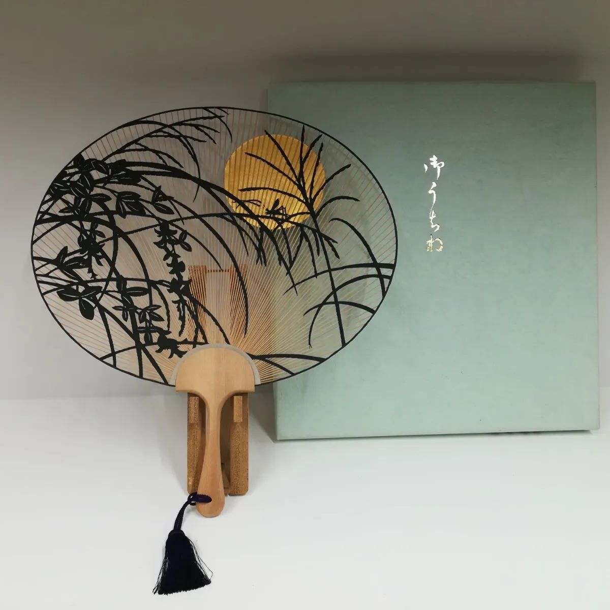 阿以波 京団扇本舗 特型両透かしうちわ・秋の野 中古美品 2026 - メルカリ