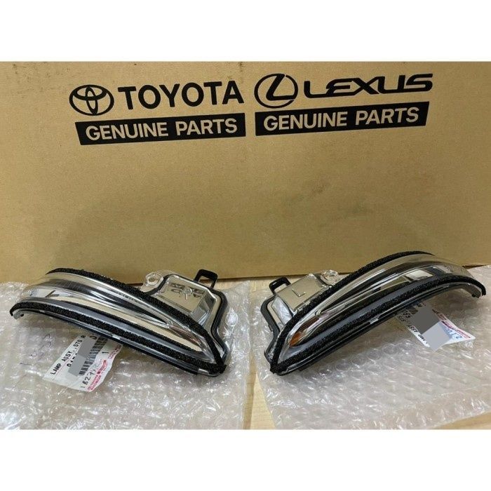 トヨタ純正 TOYOTA 30系 アルファード 左右set ドアミラーウィンカー ☆新品☆ トヨタ純正 TOYOTA 30系 アルファード 左右set