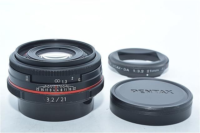 354 ペンタックス HD PENTAX-DA 21mmF3.2AL Limited ブラック 広角単焦点レンズ