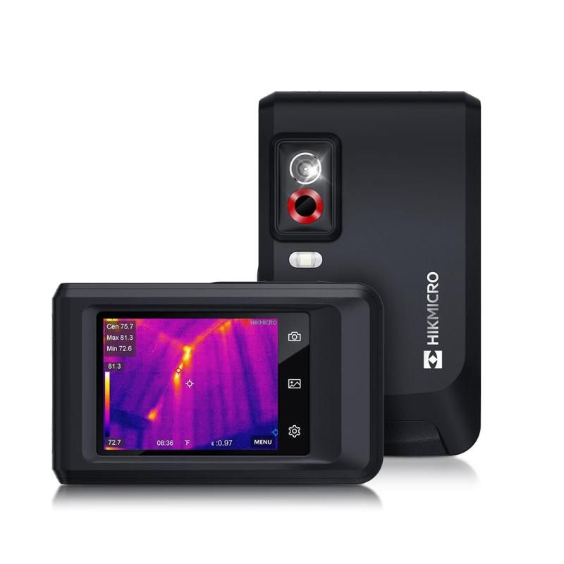 HIKMICRO Pocket1 192 x 144 IR分解能サーモグラフィーカメラ 8MP可視光カメラ搭載 録画機能 熱画像キャプチャー頻度 25Hz 日本語説明書…