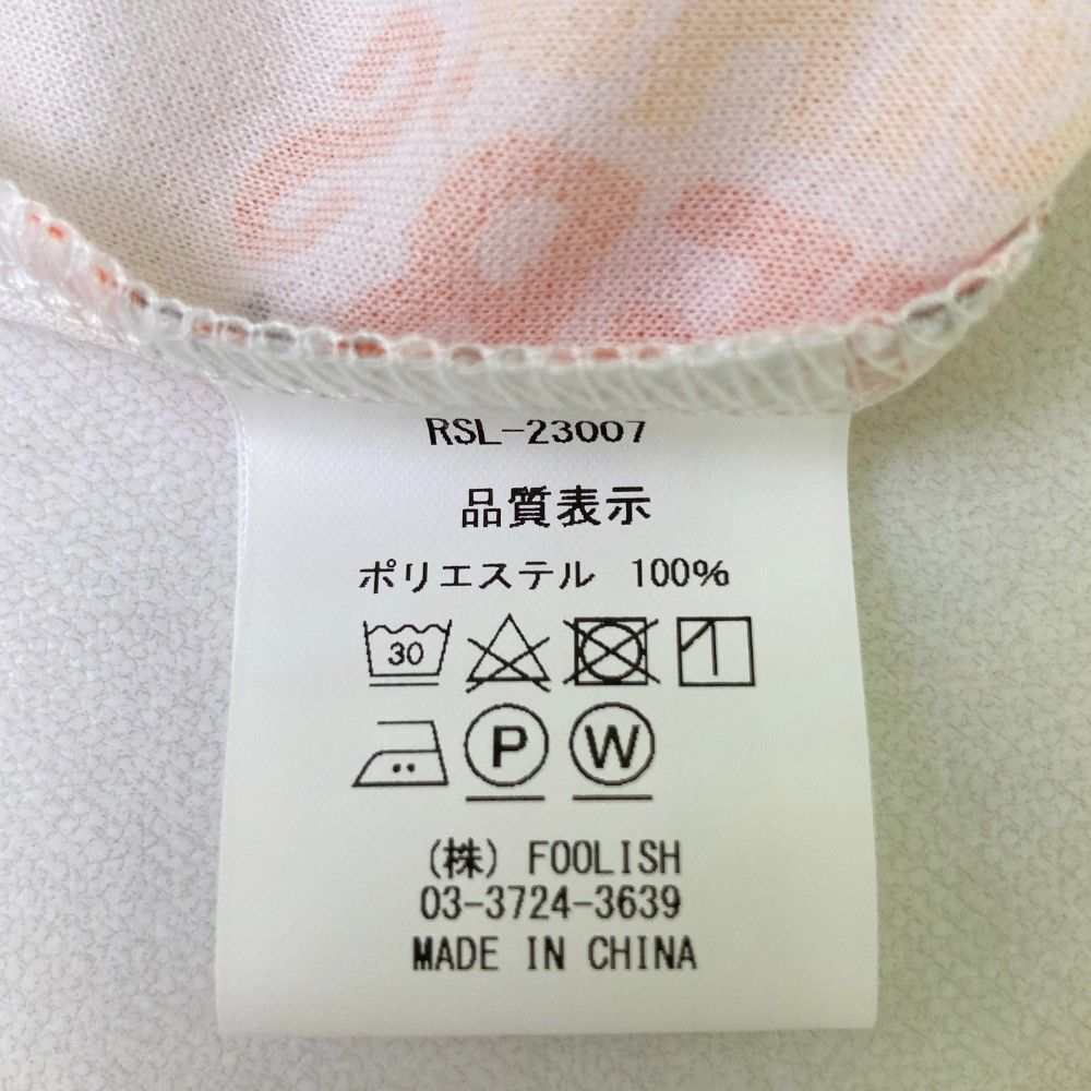 サイズ S ROUGH-SWELL ラフアンドスウェル 2025年モデル 半袖 ポロシャツ ボタンダウン カモノハシ 総柄 イエロー系 240101465661 ゴルフウェア レディース ストスト WHITEMONARCHHOTEL_COM