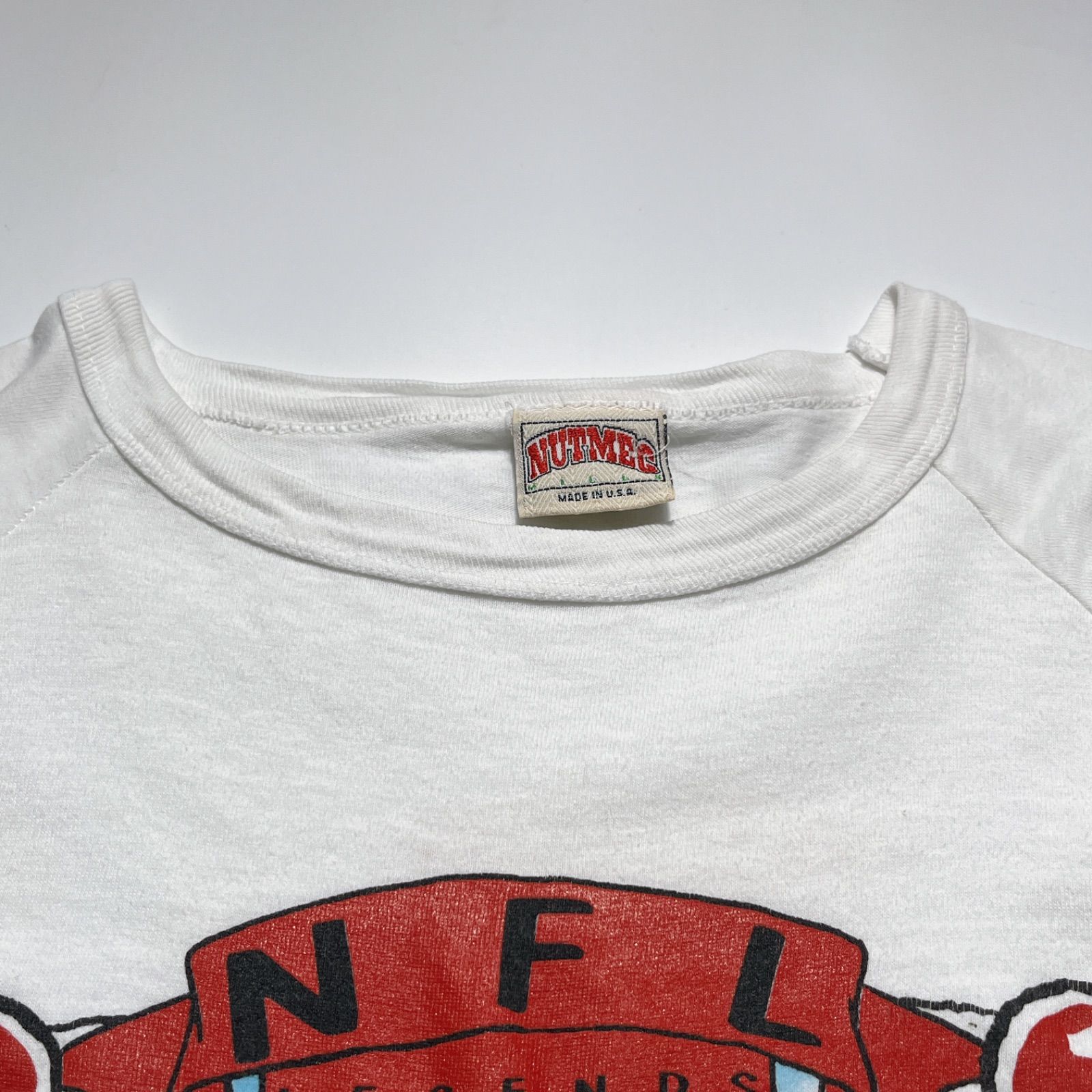 90's snoopy joe cool NFL San Francisco 49ERS vintage-shirt XL 白